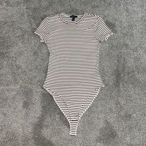 Stripped body suit